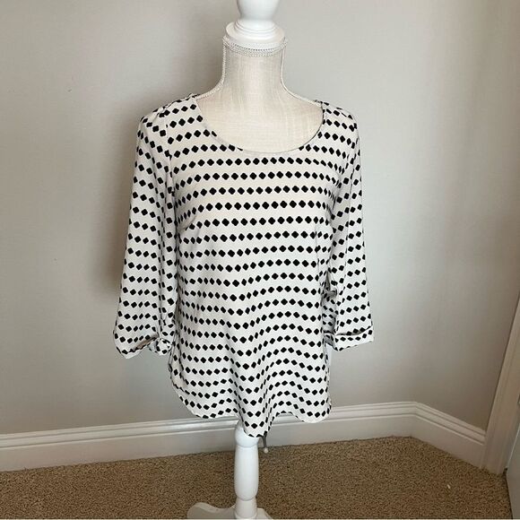 Brixton Ivy 3/4 Length Sleeve Top Size Small - Picture 1 of 4
